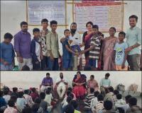 విద్యార్థుల సంక్షేమమే లక్ష్యం.. బీసీ హాస్టల్‌కు సర్పంచ్ టోనీ చేయూత