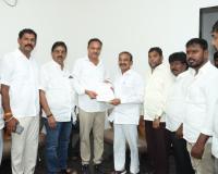 పచ్చదనం కోసం ఎంపీకి ఎమ్మెల్యే వినతి