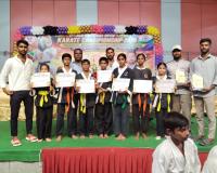 న్యూ మాక్స్ కుంఫూ లో కొందుర్గ్ విద్యార్థుల అసమాన ప్రతిబా