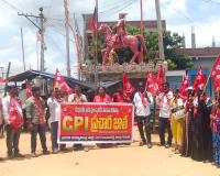 సిపిఐ జెండా ఆవిష్కరణ