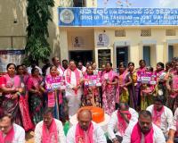 కళ్యాణ లక్ష్మి, షాదీ ముబారక్ పథకాలను వెంటనే పునరుద్ధరించాలి-బి ఆర్ ఎస్ కాటేదాన్ డివిజన్ అధ్యక్షులు ఎస్. వెంకటేష్.                                                       