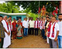 కారేపల్లిలో ఘనంగా సర్దార్ సర్వాయి పాపన్న గౌడ్ 376వ జయంతి వేడుకలు