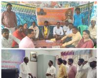 చర్లలో ఆలయ భూముల పరిరక్షణకు శివాలయం కమిటీ మద్దతు