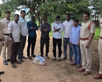 తాండూరులో 1.26 కిలోల గంజాయి స్వాధీనం.