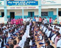 ఆర్ ఎస్ ఎస్ ఆధ్వర్యంలో ఘనంగా రక్షాబంధన్