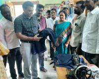 ఎస్‌ఐఆర్‌ ప్రక్రియ, యూనిఫాం కుట్టు పనులను పరిశీలించిన 