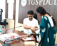 _టీజీఎస్పీడీసీఎల్ ప్రధాన కార్యాలయంలో ఘనంగా రాఖీ పౌర్ణమి వేడుకలు