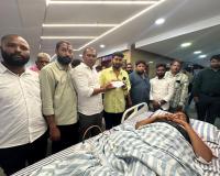 మానవత్వంతో ఆపదలో ఉన్న కుటుంబానికి అండగా 