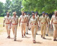 మడికొండ పోలీస్ శిక్షణ కేంద్రాన్ని సందర్శించిన సీపీ....ఎన్. శ్వేత ఐపిఎస్