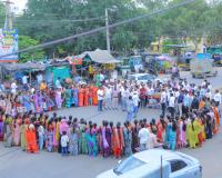 రూపారెడ్డి హత్యను ఖండిస్తూ ఆమనగల్లులో ట్రస్మా భారీ నిరసన ర్యాలీ