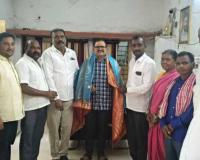 ఉత్తమ తహశీల్దార్ కు సన్మానం.