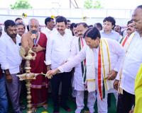 తహసిల్దార్, సబ్ రిజిస్ట్రార్ కార్యాలయాల నిర్మాణాలకు మంత్రిచే శంకుస్థాపనలు 