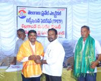 టిపిఈటిఎఫ్ నూతన జిల్లా అధ్యక్షుడిగా బొజ్జ జానీ ఏకగ్రీవ ఎన్నిక .