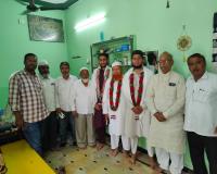 ఉమ్రా యాత్రికుల కు ఘన సన్మానం. 