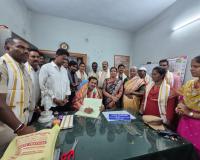పోలీస్ సంక్షేమ సంఘం జిల్లా అధ్యక్షుడిగా బాధ్యతలు స్వీకరించిన సట్టు సైదులు.