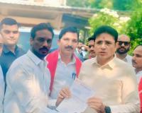 శంషాబాద్ లో ఐదు రూపాయల భోజనం ఏర్పాటు చేయాలనిమంత్రి శ్రీధర్ బాబుకి  వినతి పత్రం