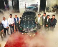 నల్గొండ  నెగ్జా షోరూమ్ లో సరికొత్త బాలెనో ఘన ఆవిష్కరణ.