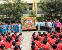 గీతాంజలి గ్రూప్ ఆఫ్ స్కూల్స్ లో ఘనంగా వినాయక చవితి ముందస్తు వేడుకలు