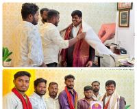 గణపతి నవరాత్రి ఉత్సవాలకు జాలిగం రాకేష్‌కు ఆహ్వానం