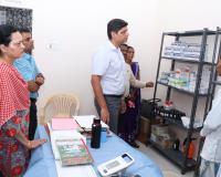 ముత్యంపేట ఆయుష్మాన్ ఆరోగ్య మందిరాన్ని తనిఖీ చేసిన   జిల్లా కలెక్టర్ ఆశిష్ సంగ్వాన్