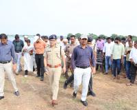 ధoసలాపురం చెరువు వద్ద గణేష్ నిమజ్జనం కు ఏర్పాట్లు... జిల్లా కలెక్టర్ దివాకర టిఎస్