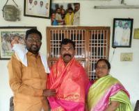 సీనియర్ జర్నలిస్టు సాదుల సుగుణాకర్‌కు సన్మానం