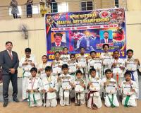జాతీయ స్థాయిలో పోటీల్లోరాణించిన బుడో ఖాన్ కరాటే విద్యార్థులు
