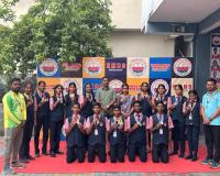 సుల్తానాబాద్ ఎస్ జి ఎఫ్ జోనల్ లెవెల్ అథ్లెటిక్స్ లో 28 పథకాలు సాధించిన  కేరళ మోడల్ హై స్కూల్ విదార్థులు ,