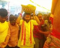 సినీ నటుడు నాని గట్టమ్మ తల్లికి ప్రత్యేక పూజలు