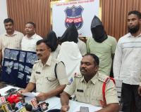 చోరీ కేసులో ముగ్గురు అరెస్ట్.