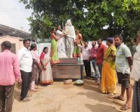 మాదారం పంచాయతీలో గాంధీ జయంతి సందడి