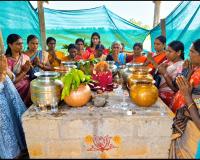 గేట్ కారేపల్లిలో నాగులమ్మ తల్లికి మహిళల ప్రత్యేక పూజలు