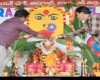 కృష్ణవేణి కాన్సెప్ట్ స్కూల్లో అంగరంగ వైభవంగా బతుకమ్మ సంబరాలు.