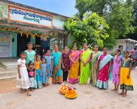గేట్ కారేపల్లిలో ఘనంగా బతుకమ్మ సంబరాలు