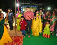 నల్లగొండ జిల్లా పోలీస్ కార్యాలయంలో ఘనంగా బతుకమ్మ సంబరాలు.