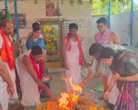 రావిర్యాల లో వైభవంగా దుర్గాష్టమి ఉత్సవాలు.