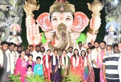 సంగారెడ్డిలో జగ్గారెడ్డి ఆధ్వర్యంలో ఘనంగా వినాయక చవితి వేడుకలు