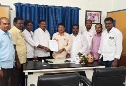 తెలంగాణ గౌడ సంక్షేమ సంఘం నల్లగొండ జిల్లా అధ్యక్షుడు గా సురిగి రమేష్ గౌడ్..