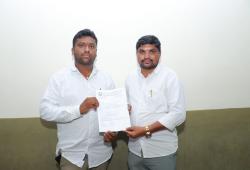రైట్ టు ఇన్ఫర్మేషన్ సర్వీస్ సొసైటీ నల్గొండ జిల్లా అధ్యక్షుడిగా కల‌కుంట్ల వినోద్ కుమార్ నియామకం .