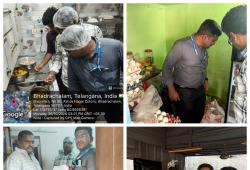ఫుడ్ సేఫ్టీ అధికారుల తనిఖీలు.. ఒక దుకాణం సీజ్