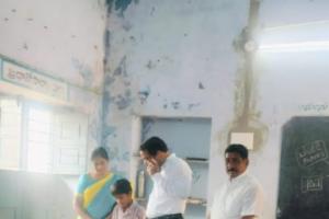 ఈదులగూడెం ప్రాథమికోన్నత పాఠశాలను ఆకస్మికంగా తనిఖీ చేసిన. డి ఈ ఓ  .బిక్షపతి 