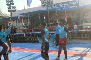 ఆకట్టుకున్న రాష్ట్రస్థాయి కబడ్డీ పోటీలు