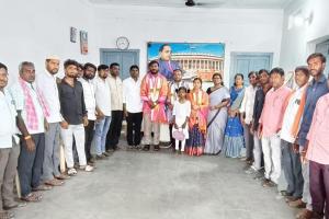 ఎస్సీ ఎస్టీ కౌన్సిలర్లకు ఘన  సన్మానం