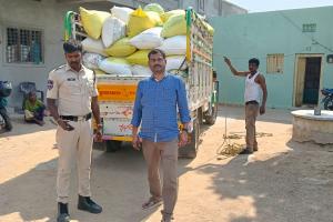 మసిగుండ్లపల్లిలో భారీగా రేషన్ బియ్యం స్వాధీనం