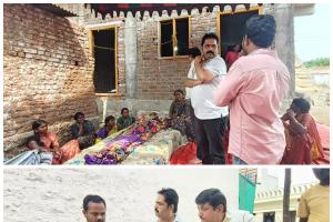 రిపోర్టర్ శ్రీనివాస్ ను పరామర్శించిన టిడబ్ల్యూజేఎఫ్ నాయకులు