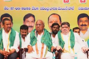 రవీంద్రభారతిలో మున్నూరు కాపు సంఘం ఆధ్వర్యంలో ప్రభుత్వ సలహాదారు వి హెచ్ హనుమంతరావుకు ఘన సన్మానం 