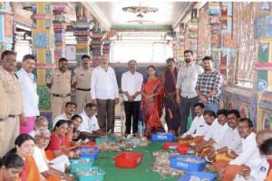 మైసిగండి మైసమ్మ దేవస్థాన హుండీ లెక్కింపు.