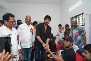 చిత్రపురి కాలనీలో ఘనంగా మెగా రక్తదాన శిబిరం