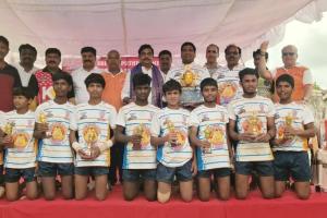 కబడ్డీలో పెద్దేముల్ లయన్స్ జోరు.