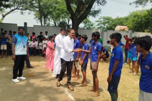 తల్లాడ మండల స్థాయి పాఠశాల క్రీడలు 17 18 ,19 , విజయవంతం